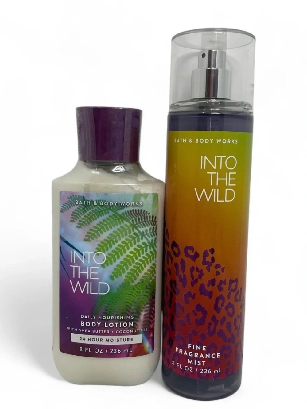 Bath & Body Works INTO THE WILD 2 Piece Bundle Body Lotion & Fragrance Mist NEW